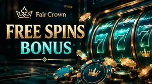 faricrown free spins bonus